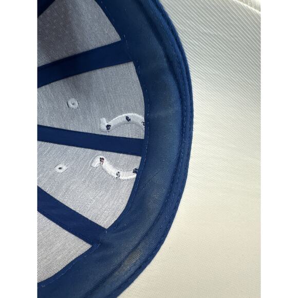 Indianapolis Colts Reebok Official NFL Hat Men One Size Blue Strap Cap Football - Picture 5 of 6